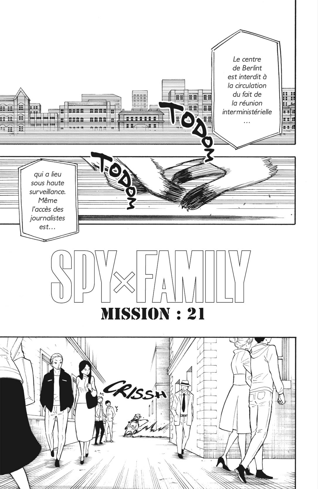 SPY X FAMILY: Chapter 21 - Page 1